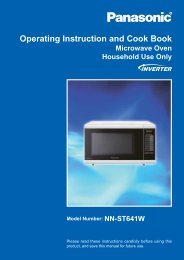 Panasonic Microwave Oven Manual Download
